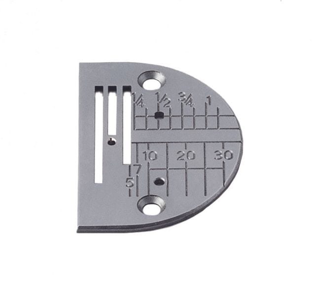 ジャノメ（JANOME）厚物用針板 高速直線（職業用）ミシン用 型番：767-853-004 【メーカーお取り寄せ商品】