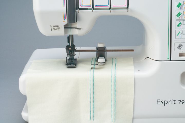 ジャノメ（JANOME）ステッチ定規 カバーステッチミシン用 型番：795-806-009【メーカーお取り寄せ商品】