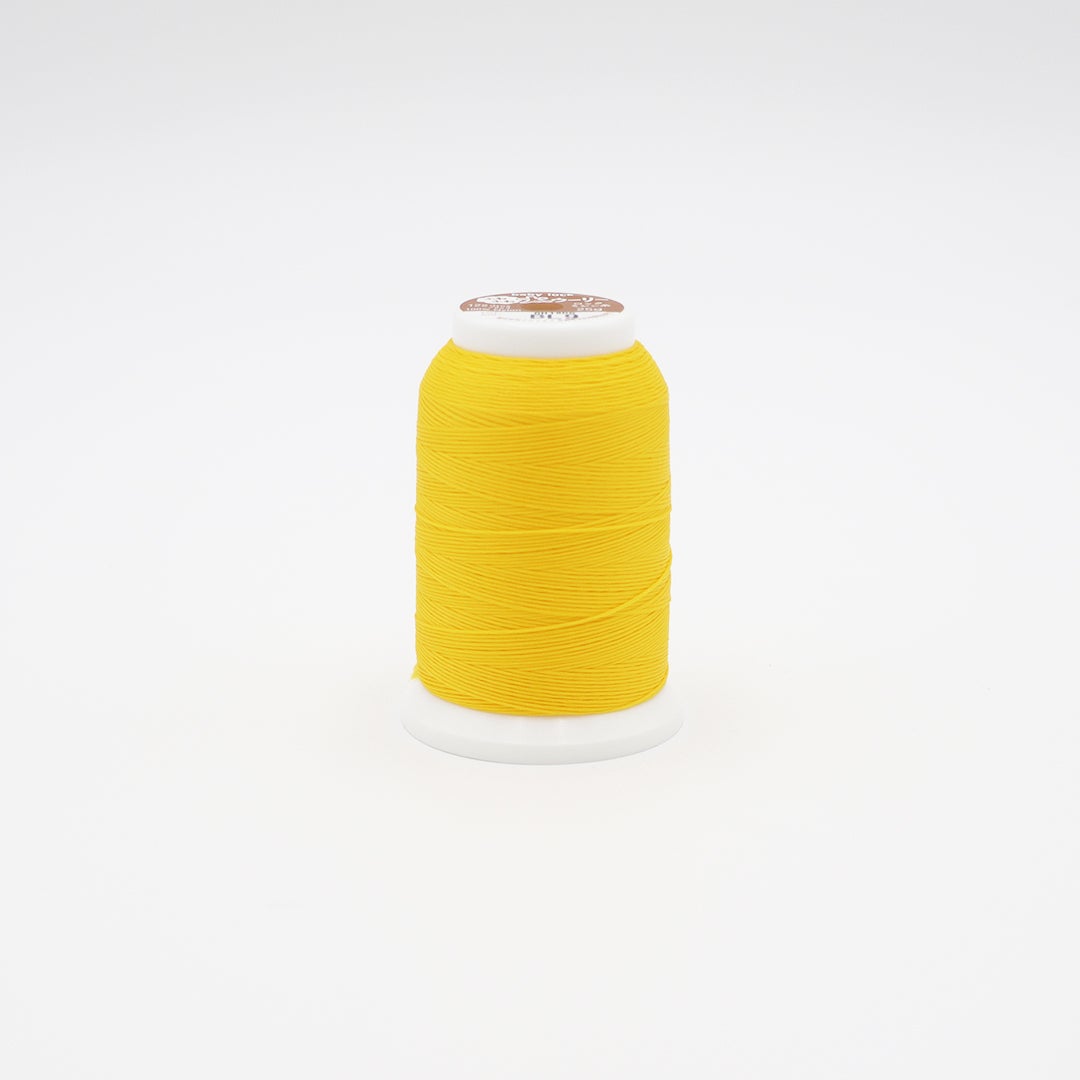 ベビーロック 太ウーリー糸 黄 babylock ロックミシン糸