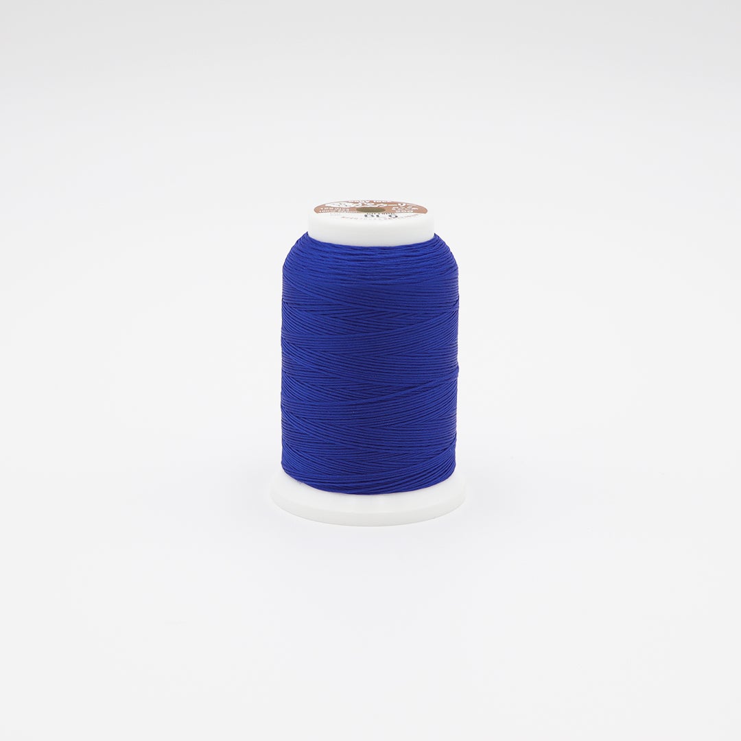 ベビーロック 太ウーリー糸 青 babylock ロックミシン糸