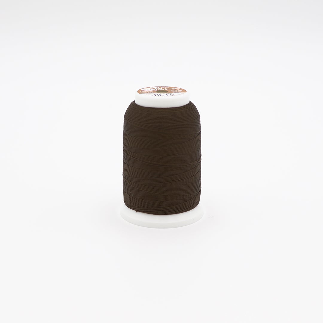 ベビーロック 太ウーリー糸 茶 babylock ロックミシン糸